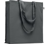 MidOcean - Sac à provisions "Bente", coton bio MO230 (taille unique) (Pierre Grise)
