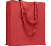 MidOcean - Sac à provisions "Bente", coton bio MO230 (taille unique) (Rouge)