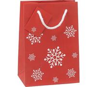 MidOcean - Sac cadeau "Bossa", design de Noël MO153 (36 cm x 26 cm x 11 cm) (Rouge)