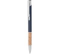 MidOcean - Stylo "Veria", bouton poussoir, aluminium MO936 (taille unique) (Bleu)