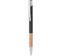 MidOcean - Stylo "Veria", bouton poussoir, aluminium MO936 (taille unique) (Noir)
