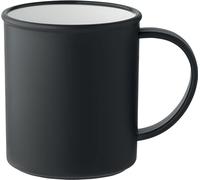 MidOcean - Tasse à café "Alas", 300ml MO146 (Taille unique) (Noir)