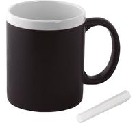 MidOcean - Tasse à café "Chalcky", craie, 300ml MO786 (Taille unique) (Blanc)
