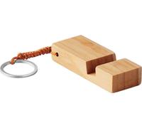 MidOcean - "Trineu" support porte-clés en bambou MO1142 (taille unique) (Bois)