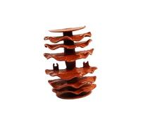 MIDOKSTUA Abri artificiel imprimé en 3D pour petits aquariums, décoration paysagère pour embellir les aquariums, aménagement paysager, abri multicouche pour réservoir de poissons