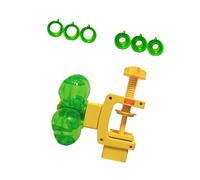 MIDOKSTUA Distributeur de nourriture rotative pour animaux domestiques avec pince de taille réglable favorisant le comportement naturel