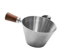 MIDOKSTUA Filtre à café portable efficace pour expresso et lait avec marques de mesure pour le voyage ou le brassage quotidien Tasse à mesurer de café antirouille