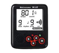 MIDOKSTUA Métronome électronique Générateur de tonalité Accordeur Clip sur Tempos LCD Digital Rythme pour coureurs professionnels pour guitare, violon, basse, instruments de musique Accessoires