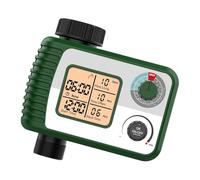 MIDOKSTUA Minuteur d'eau numérique programmable pour jardin, pelouse, robinet d'ordinateur, robinet d'arrosage, minuteur de systèmes d'irrigation, contrôleur de systèmes d'irrigation