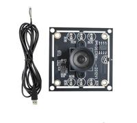MIDOKSTUA OV9732 Module de caméra USB nu à 100° 1 MP Point focal fixe Panneau module d'assemblage 1280 x 720 Webcam Board avec câble USB Objectif de caméra Assemblée