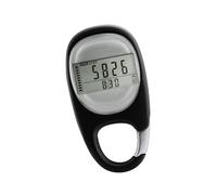 MIDOKSTUA Podomètre 3D simple - Traqueur de fitness précis avec clip - Portable - Compteur de pas en extérieur - Traqueurs de fitness