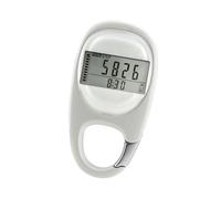 MIDOKSTUA Podomètre 3D simple - Traqueur de fitness précis avec clip - Portable - Compteur de pas en extérieur - Traqueurs de fitness