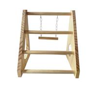 MIDOKSTUA Support antidérapant pour poulailler fabriqué à partir de bois naturel, parfait pour enseigner et se détendre, s'adapte à la plupart des types de poulets, perchoir à volaille non rotatif