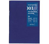 Midori - 001 - Recharge lignée pour carnet de voyage taille passeport