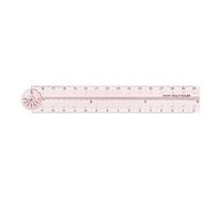 Midori 42302006 Multi Ruler, 11,8" (30 cm), Rose A