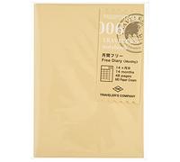 Midori Recharge 006 Carnet de voyage mensuel Format passeport