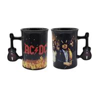 Midsouth Products AC/DC Mug en céramique avec poignée de guitare Highway to Hell
