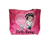 Midsouth Products Grand sac fourre-tout Betty Boop - Attitude is Everything - Spacieux et élégant, rose, 17.8'' x 14''