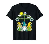 Midsummer Gnomes Paganisme Midsommar Festival Litha Blessings T-Shirt
