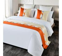 MiDuoHU Chemin de lit de qualité hôtelière, Moderne et Sobre ; Foulard, Drapeau de lit, Cache-Matelas, Coussin, Nappe de Table, Drap de lit, Housse de Matelas(B,Pillowcase(50x50cm)*1)