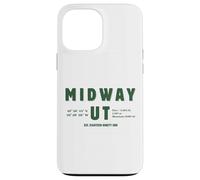 Midway Utah Est. Dix-Huit Quatre-Vingt-dix et Un Jours suisses Coque pour iPhone 13 Pro Max