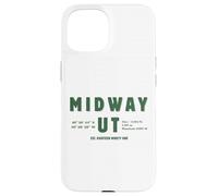Midway Utah Est. Dix-Huit Quatre-Vingt-dix et Un Jours suisses Coque pour iPhone 15