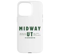 Midway Utah Est. Dix-Huit Quatre-Vingt-dix et Un Jours suisses Coque pour iPhone 15 Pro Max