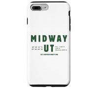 Midway Utah Est. Dix-Huit Quatre-Vingt-dix et Un Jours suisses Coque pour iPhone 7 Plus/8 Plus