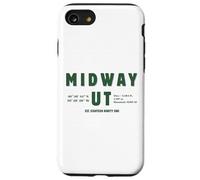 Midway Utah Est. Dix-Huit Quatre-Vingt-dix et Un Jours suisses Coque pour iPhone SE (2020) / 7/8