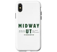 Midway Utah Est. Dix-Huit Quatre-Vingt-dix et Un Jours suisses Coque pour iPhone X/XS