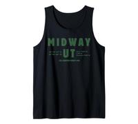 Midway Utah Est. Dix-Huit Quatre-Vingt-dix et Un Jours suisses Débardeur