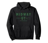Midway Utah Est. Dix-Huit Quatre-Vingt-dix et Un Jours suisses Sweat à Capuche