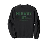 Midway Utah Est. Dix-Huit Quatre-Vingt-dix et Un Jours suisses Sweatshirt