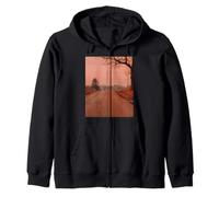 Midwest Gothic Aesthetic Rural Appalachia Vintage Woods Road Sweat à Capuche