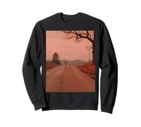 Midwest Gothic Aesthetic Rural Appalachia Vintage Woods Road Sweatshirt