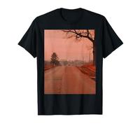 Midwest Gothic Aesthetic Rural Appalachia Vintage Woods Road T-Shirt