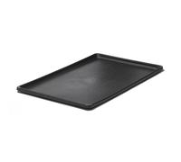MidWest Homes for Pets 26PAN Plateau de remplacement pour cage de chien MidWest de 60,96 cm de long ; convient à toutes les cages de chien MidWest et New World de 60,96 cm, noir