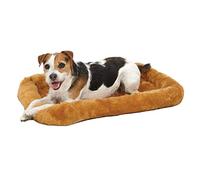 MidWest Homes for Pets 40224-CN Lit à traversin pour Chien 60,96 cm de Long - Lit pour Chien ou Chat avec traversin Confortable ; idéal pour Les Races de Chiens de Petite Taille ; Cannelle