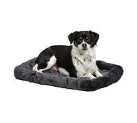 MidWest Homes for Pets 40224-GY Lit à traversin pour Chien 60,96 cm de Long - Lit pour Chien ou Chat avec traversin Confortable ; idéal pour Les Races de Chiens de Petite Taille ; Gris