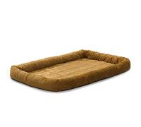 MidWest Homes for Pets 40236-CN Lit à traversin pour Chien 91,44 cm de Long - Lit pour Chien ou Chat avec traversin Confortable ; idéal pour Les Races de Chiens de Taille Moyenne ; Cannelle