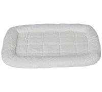 MidWest Homes for Pets 40827-F Lit pour cage de transport pour chien ; lit pour cage de transport en plastique de 65,58 cm pour chiens de petite taille ou de taille moyenne ; blanc