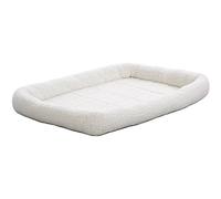 MidWest Homes for Pets 40832-F Lit pour cage de transport pour chien ; lit pour cage de transport en plastique de 81,28 cm pour chiens de taille moyenne ; blanc