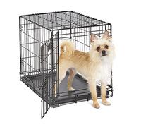 MidWest Homes for Pets - Cage pour Chiens iCrate 60,96 cm, modèle amélioré, Une Porte, Noir