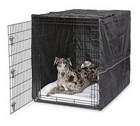 MidWest Homes for Pets CVR-54 Housse de cage pour chien XXL de 137,16 cm, housse de protection conçue pour s'adapter aux modèles de cage pour chien Midwest Ginormous SL54 & SL54DD, gris