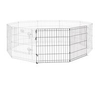 MidWest Homes for Pets Kit d'extension universel à 2 panneaux pour parc de jeu/parc d'exercice pour animal domestique | Convient aux enclos standard en métal de 61 cm | 61 x 120 cm (H x l) et ajoute 4