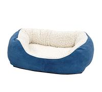 Midwest Homes for Pets Lit douillet, bleu, taille S