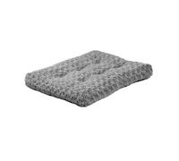 MidWest Homes for Pets Modèle 40624-SGB Lit en peluche 60,9 cm de long pour chiens/chats de race miniature ; motif ondulé ombré ; gris