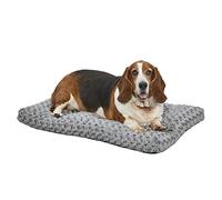 MidWest Homes for Pets Modèle 40636-SGB Lit en peluche 91,44 cm de long pour chiens/chats de race miniature ; motif ondulé ombré ; gris