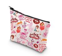 Midwest Princess Trousse de maquillage rose Poney Cadeaux chanteurs fans cadeaux Midwest Princess Gifts Pride Queer Sac à fermeture éclair, You 'd UK