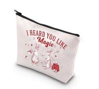 Midwest Princess Trousse de maquillage Rose Pony Gifts I Heard You Like Magic Gifts LGBTQ Pride Queer Sac à fermeture éclair, I Heard UK